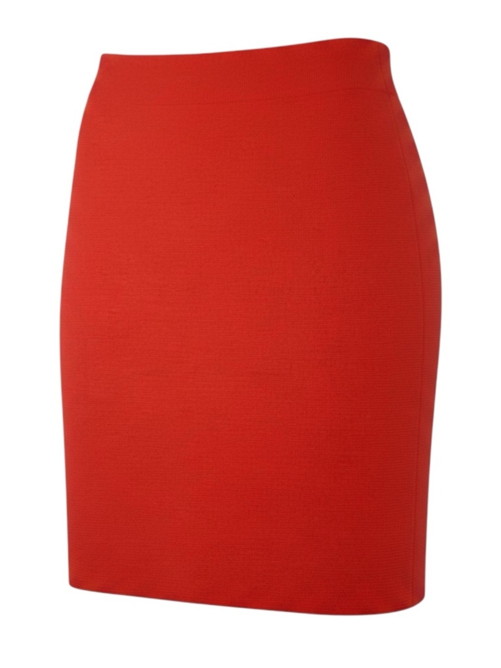 Express Orange Knit Pencil Skirt Size M | NWT $80 | Stretch High Waist